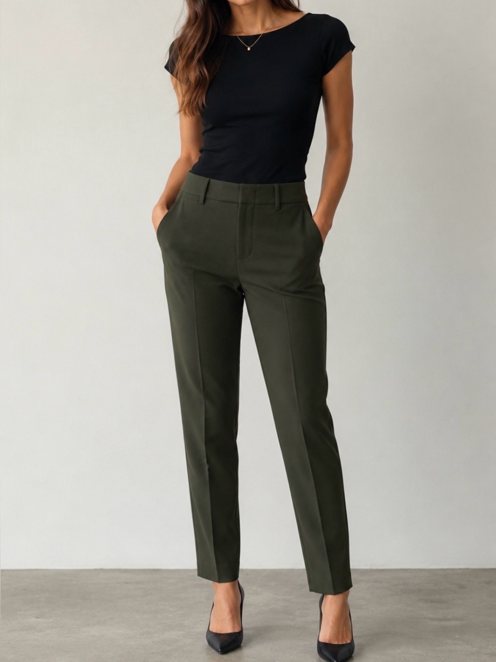 Vince Pleated Work Office Trouser Pant Sz 0
